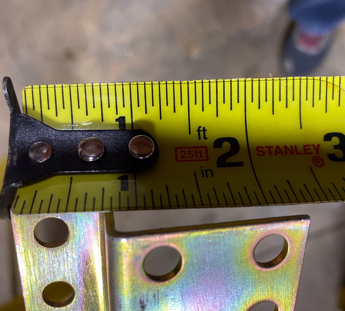 2 - MOUNTING RACK RAILS USED CONDITION 78.75” LONG