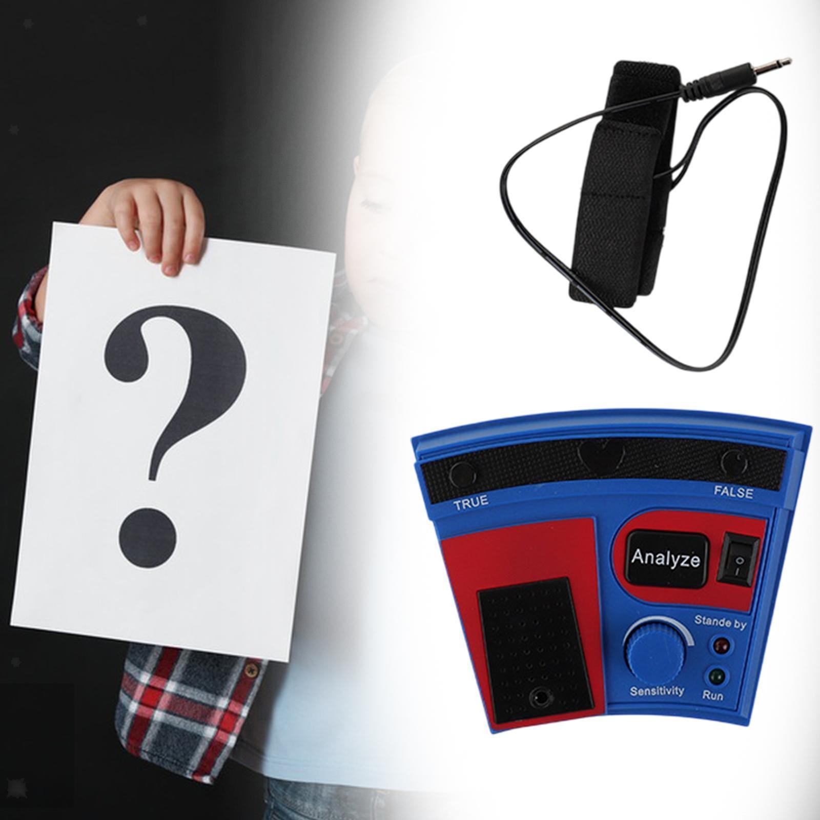 Lie Polygraph Test Interest Development Consoles Truth Analyze Electric Game Set