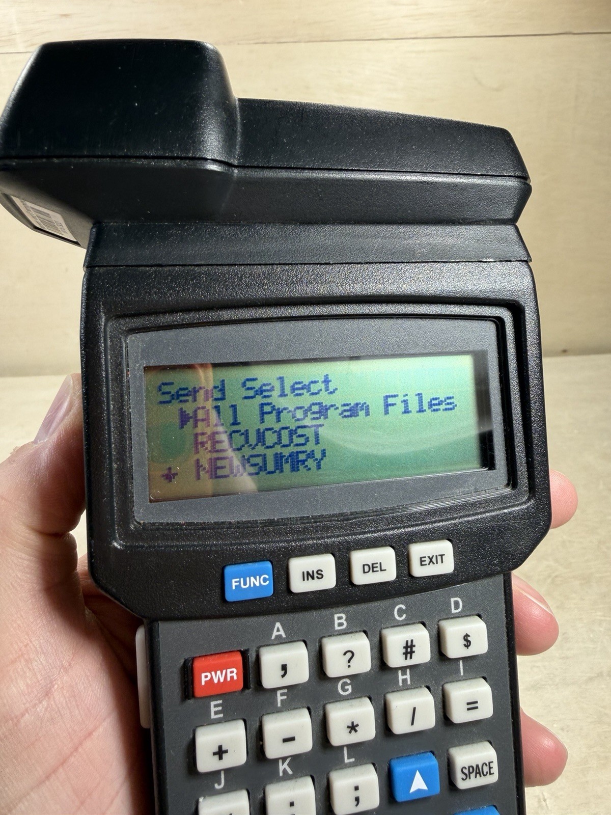 AMERICAN MICROSYSTEMS MODEL 5000 INTEGRATED CCD BARCODE SCANNER TESTED