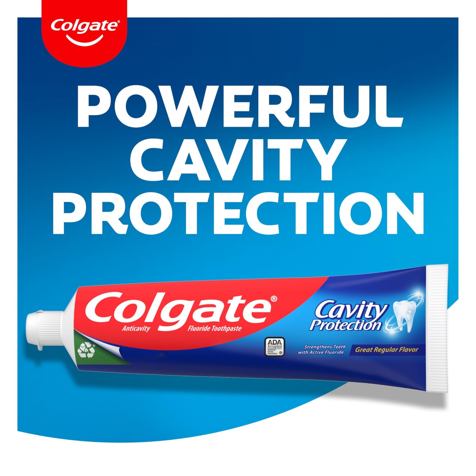 Colgate Cavity Protection Toothpaste 4oz x [4 Pack] Fluoride Anticavity Fresh