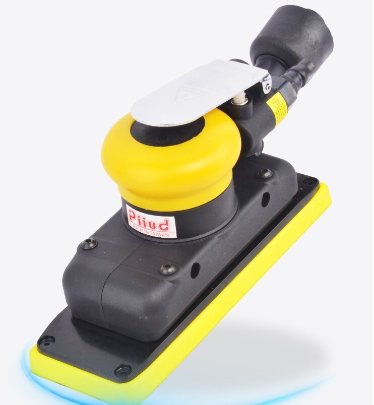 70x198mm Sander Orbital Sander with Dust Extraction Pneumatic Hook & Loop Palm