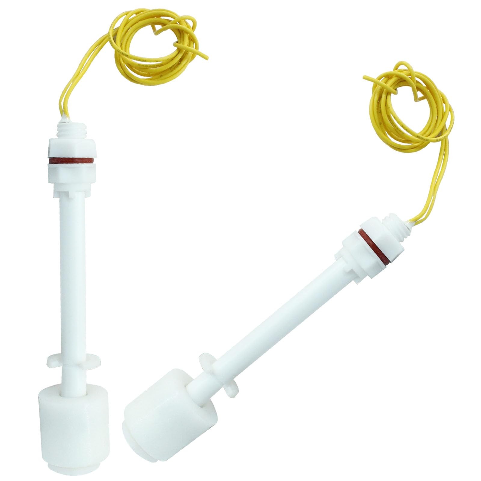 Piutouyar 2 Pack PP Plastic Float Switch, Water Pump Tank Liquid Level...