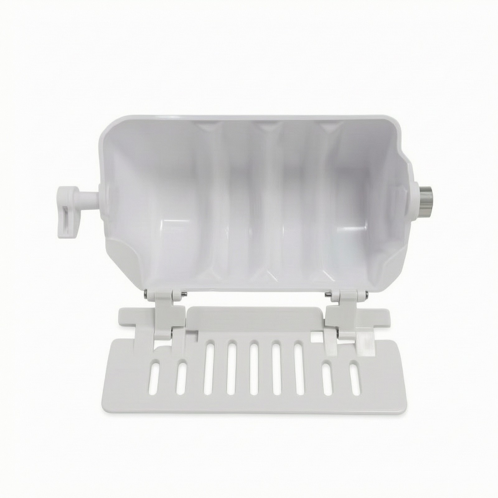 Accessory Rectangular Ice Maker Box with Drainage Slots Slim for Kitchen