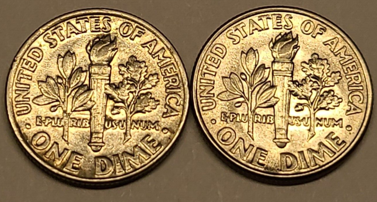 1993 P D Roosevelt Dime Clad ** ON HAND **