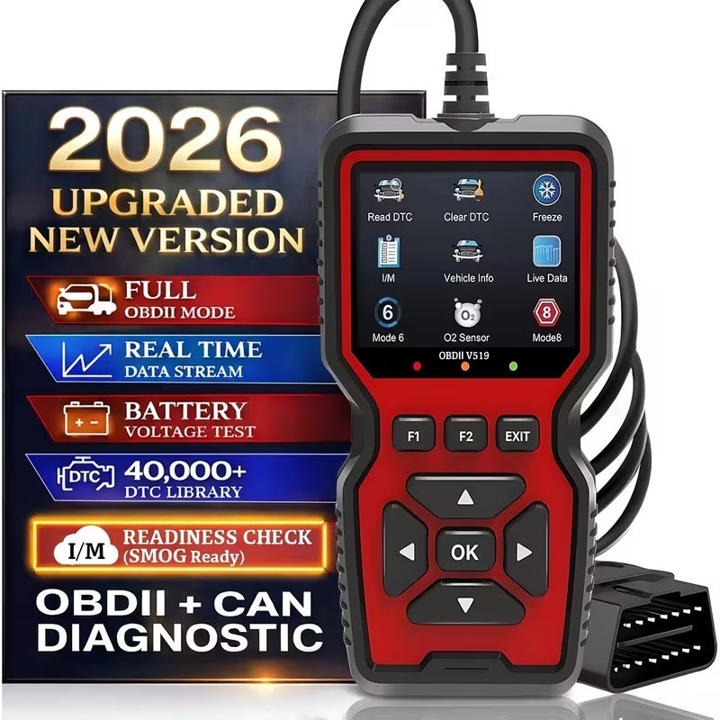 Professional OBD2 OBDII V519 Diagnostic Scanner Tool CAN Code Reader Multi Color