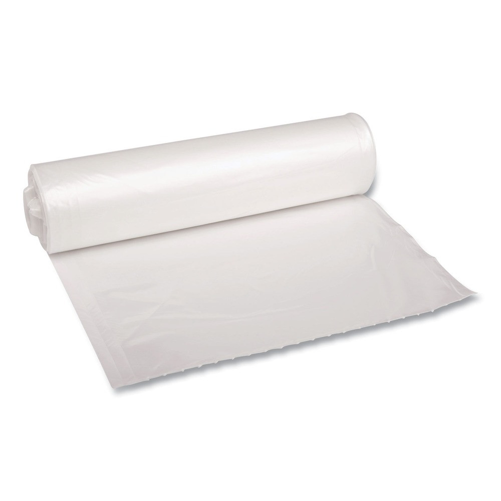 Boardwalk 534 33 gal. Low-Density Polyethylene Can Liners - Clear (100/CT) New