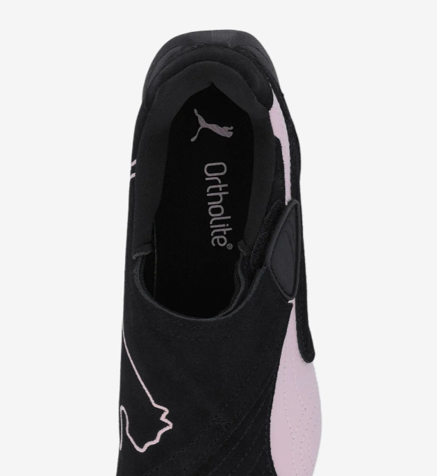 Puma Slipcat Black Mauve Mist Sneakers Shoes 406357-05