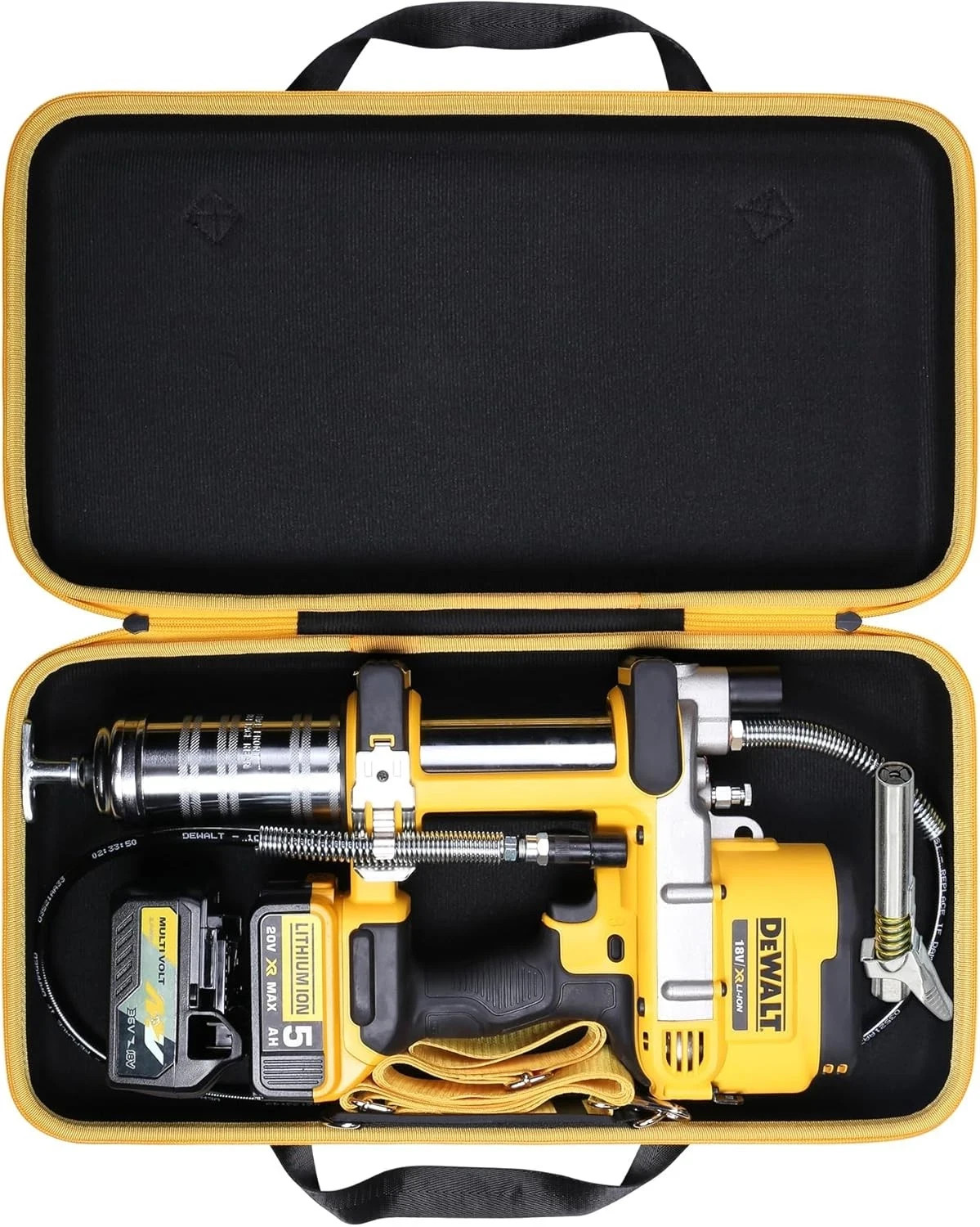 Hard Case Replacement for Dewalt DCGG571M1/DCGG571B 20V Max Grease Gun kit,Case