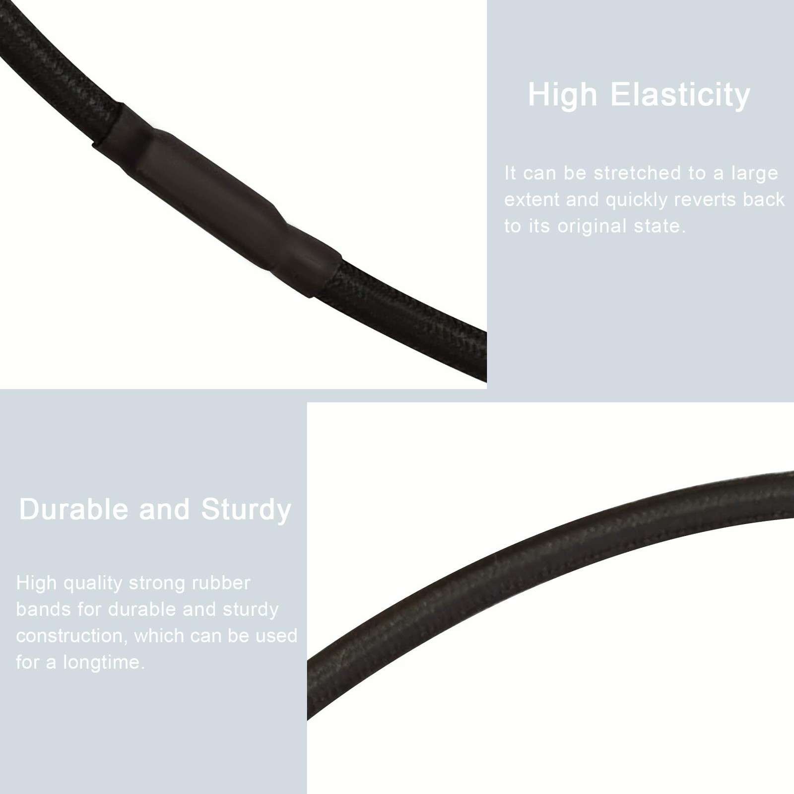 Mictop Universal Elastic Bands Replacement for Microphone Shock Mount Mic Holder