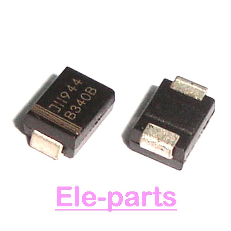 10 PCS B340B-13-F DO-214AA SMB B340 3A Surface Mount Schottky Barrier Rectifiers