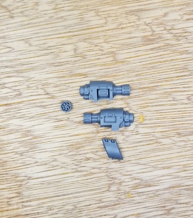 Warhammer 40k Space Marine Bits: Redemptor Dreadnought Onslaught Gatling Cannon
