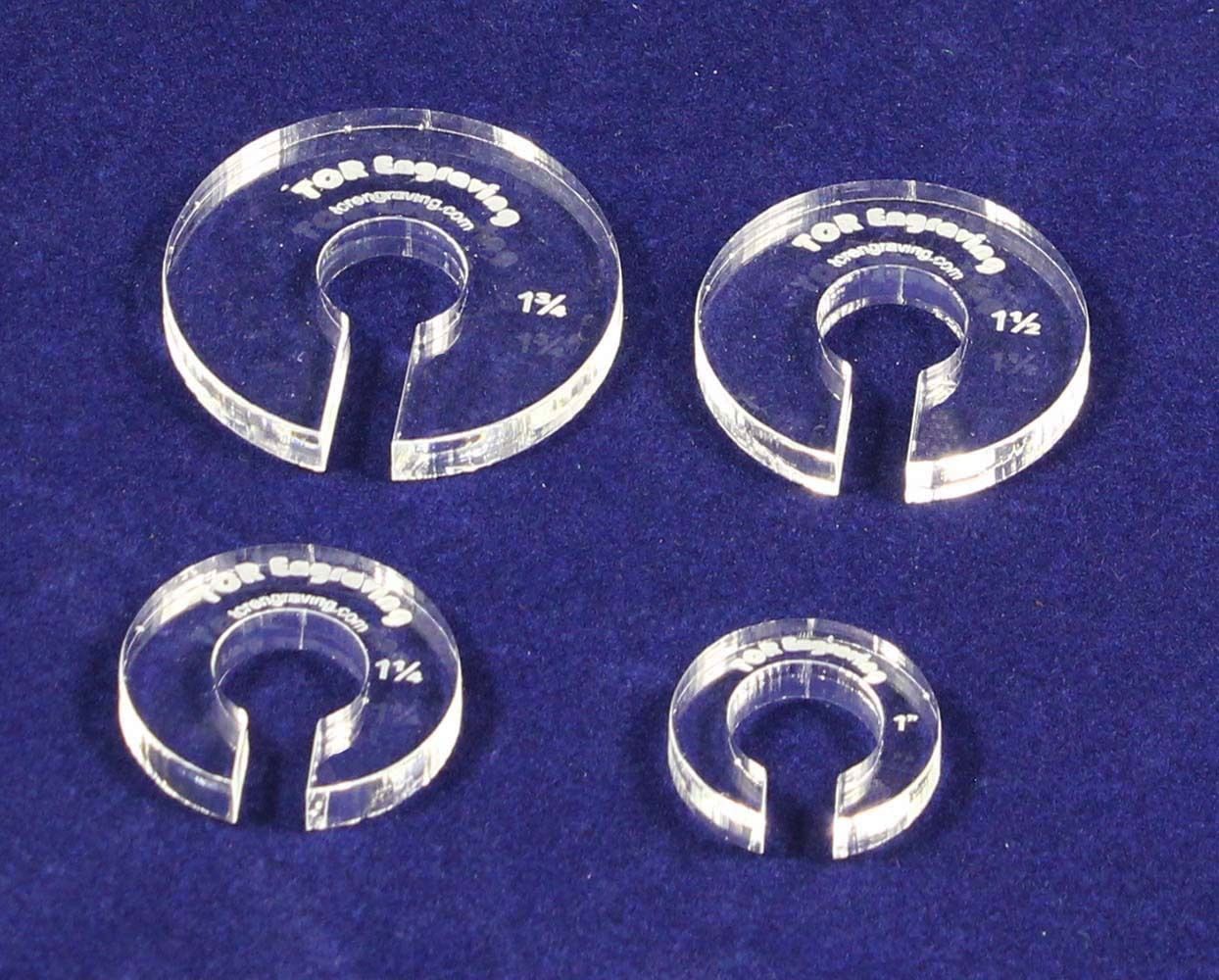 13.85mm - 4 Piece Offset Set 1/4"-Quilting- Fits Standard Gammill 1/2" Foot