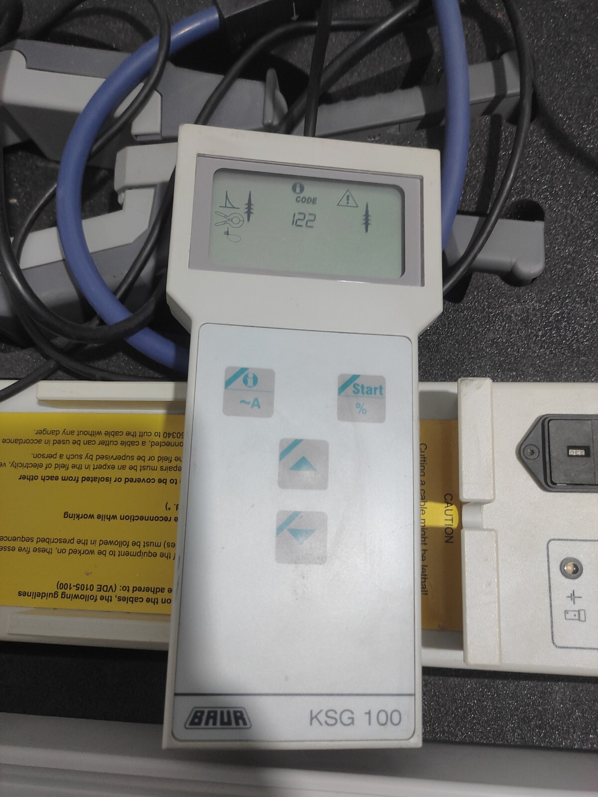 BAUR KSG 100 Cable identification/selection system BAUR KSG100 professional