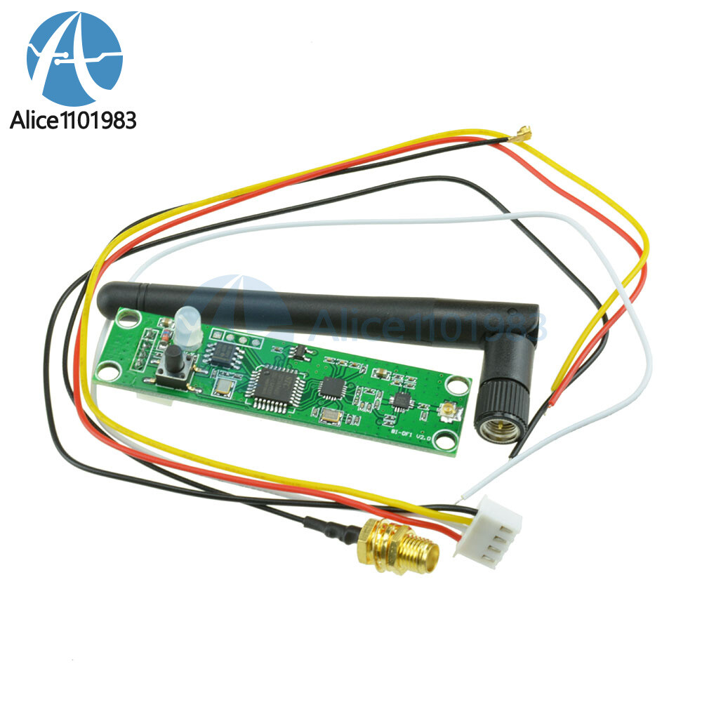 Wireless DMX512 PCB Modules Board LED Controller Transmitter Receiver w/ Antenna