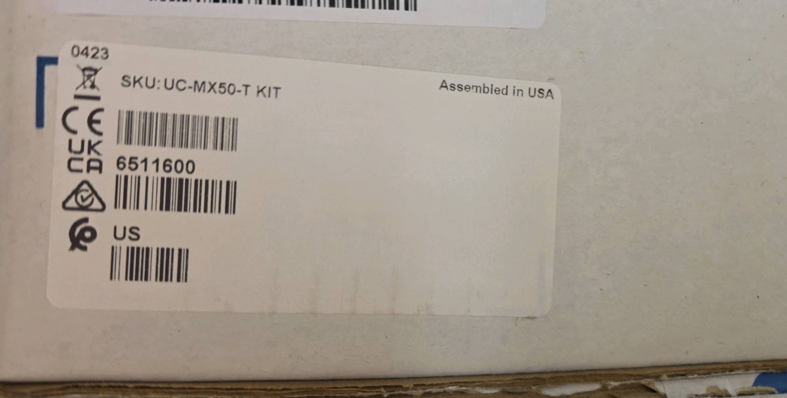 Crestron UC-MX50-T KIT Advanced Tabletop Medium Room Video Conference System
