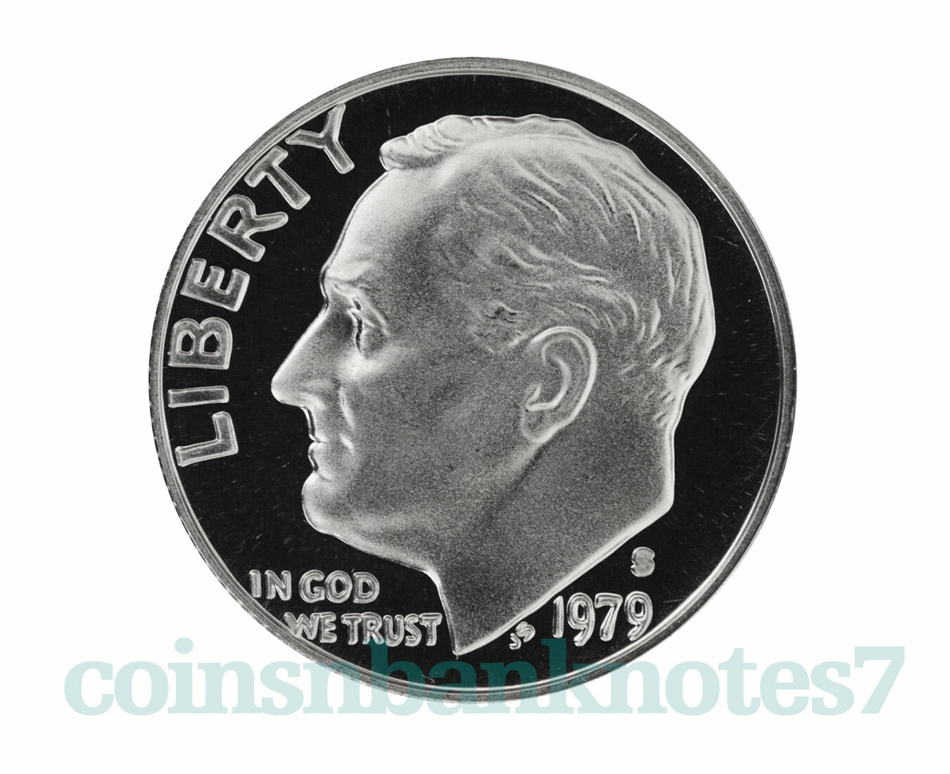 1979-S Roosevelt Dime DCAM Proof -Type 2, clear "S"