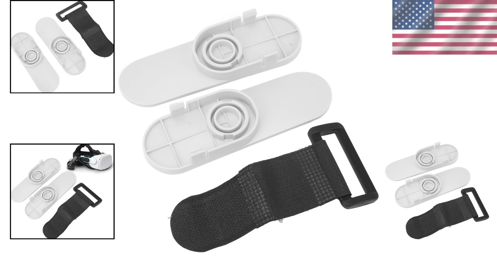 High-Quality VR Headset Strap with Audio Mount & Easy Installation for Adults