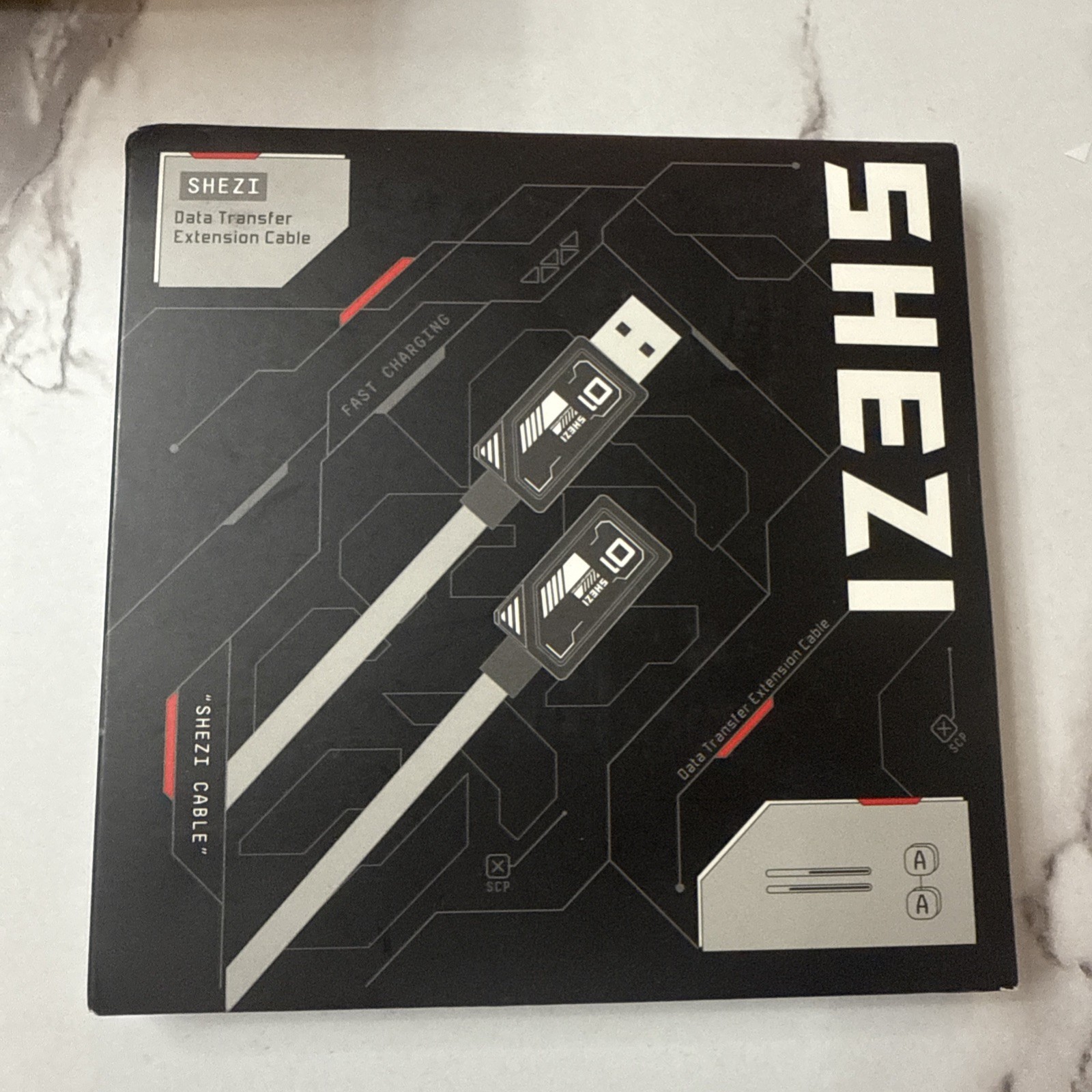 SHEZI Data transfer Extensión Cable