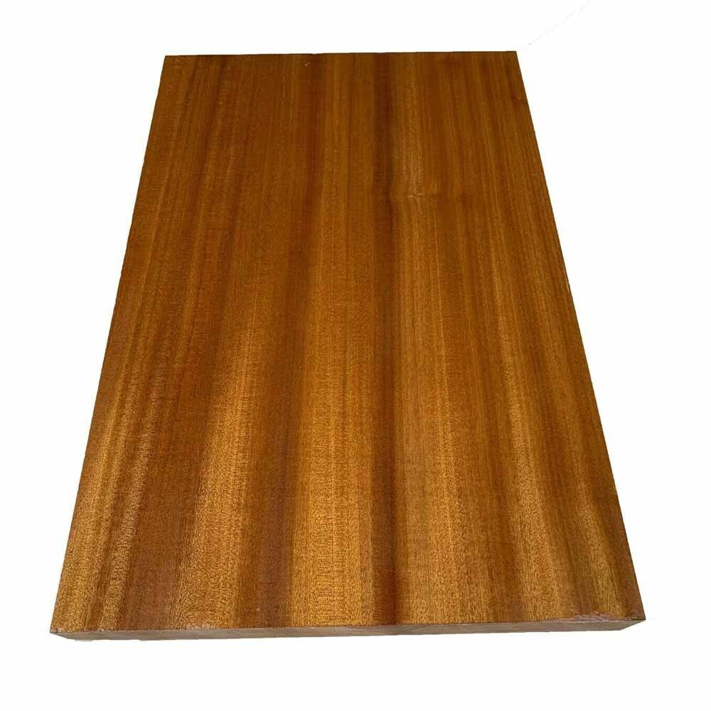 Sapele Guitar Body Blank 21x 14x 2- 2 Pcs Glued Luthierwood- Free US Shipping