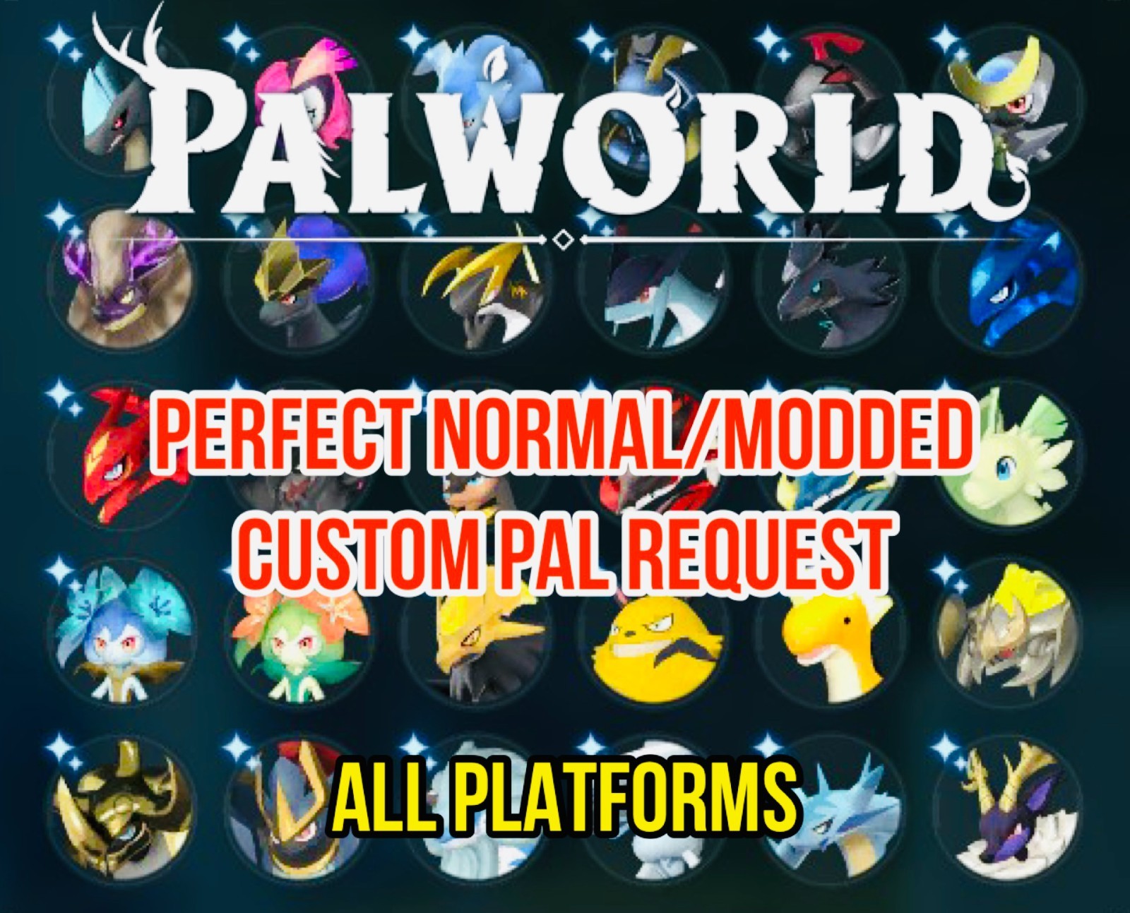 Palworld 10 - 50 Perfect Modded / Normal Custom Pals Request XBOX ONE X/S PS5 PC