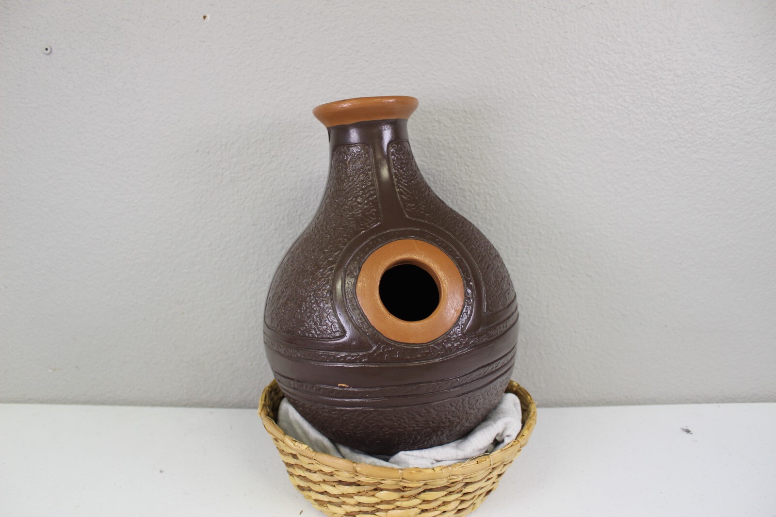 12'' Udu Drum Claytone #1  Teardrop Shaped - Hand Crafted - (US SELLER)