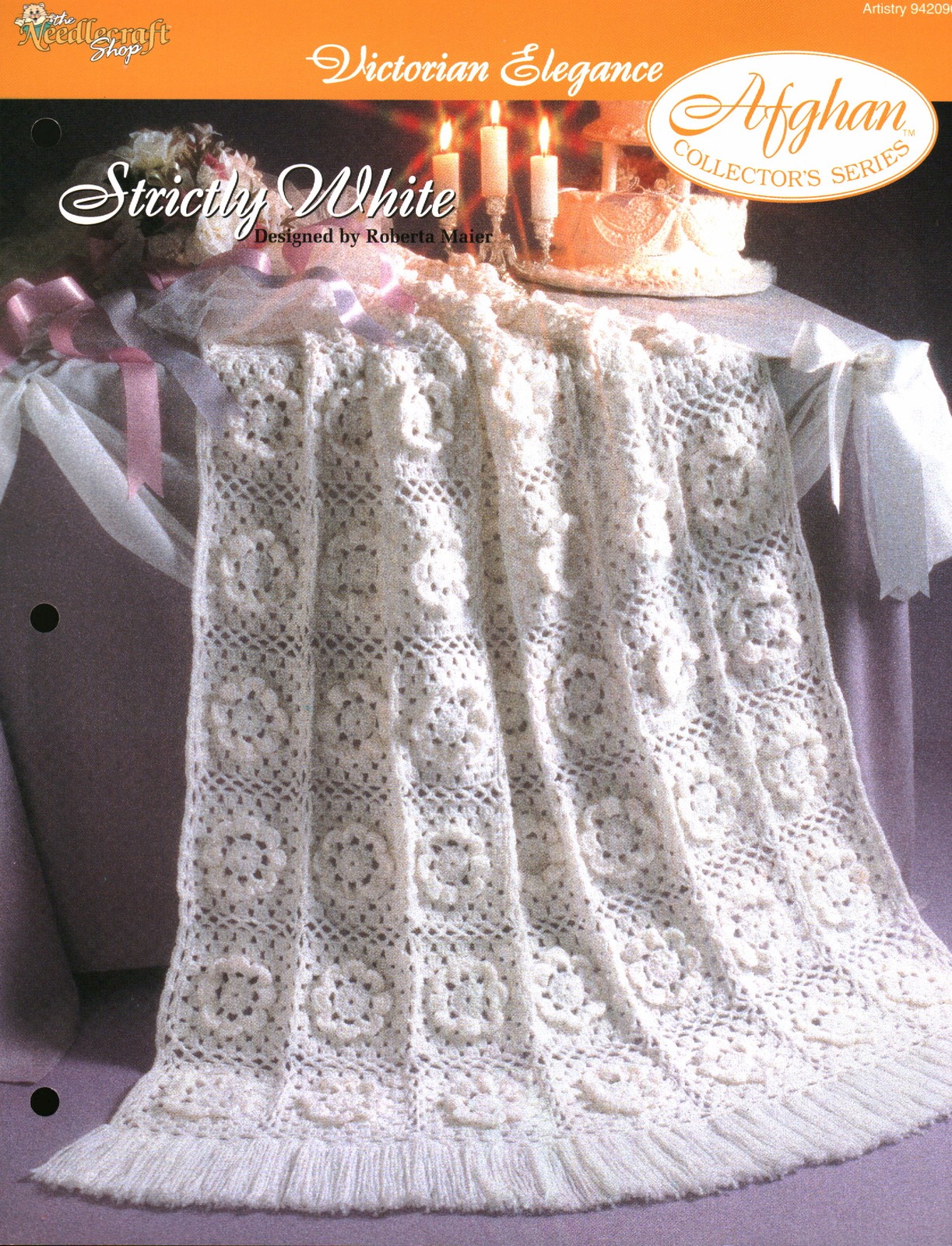 Strictly White - Victorian Elegance | Needlecraft Shop Afghan Series 942090
