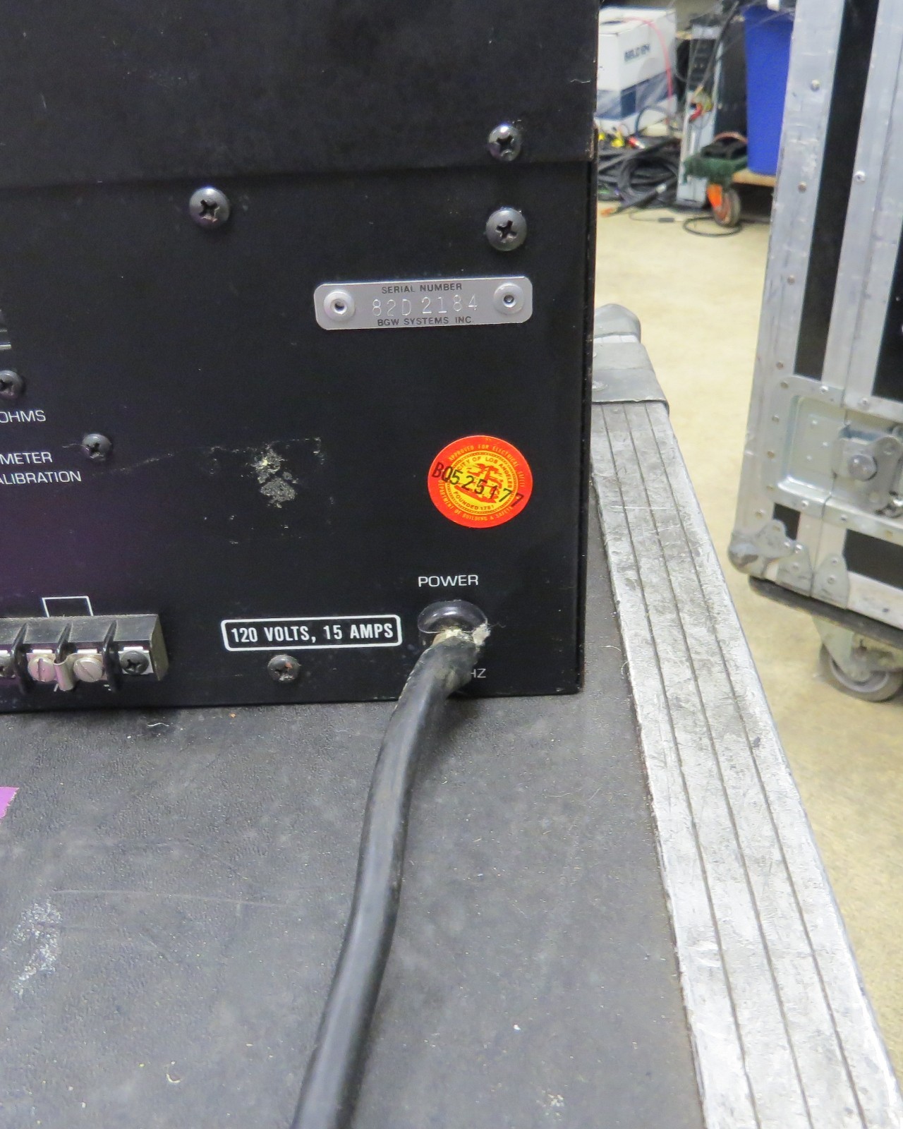 BGW 750B Stereo Power Amplifier TESTED