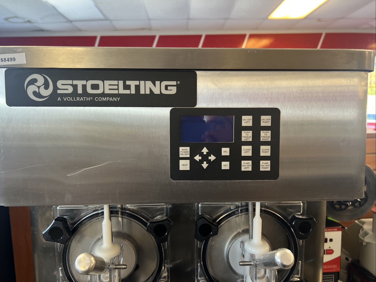 Stoleting E122-3812 Frozen Beverage/ Shake Machine- 208v 1 Ph Used 6 Months