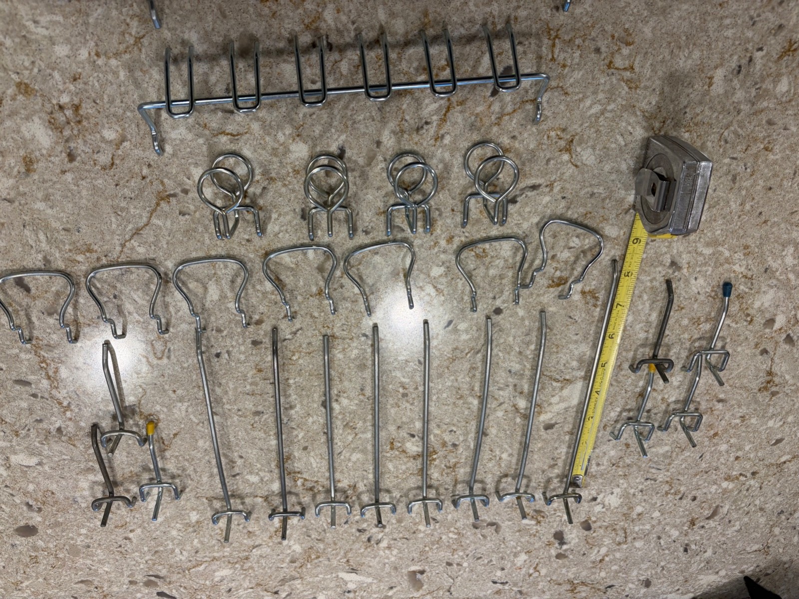 Pegboard Accessories for Organizing Tools in Workshop, Garage