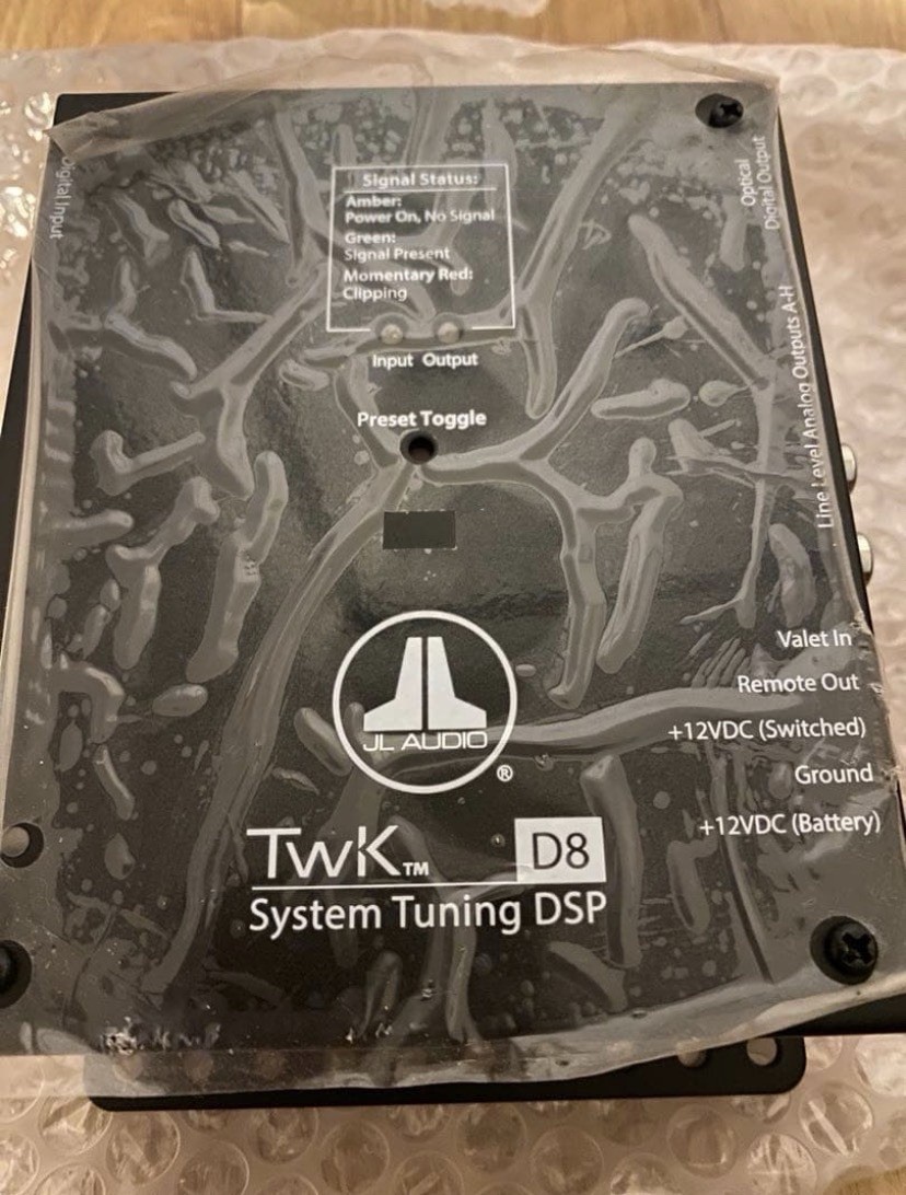 JL  AUDIO TWK-D8 CAR AUDIO TUNING DSP SIGNAL PROCESSOR