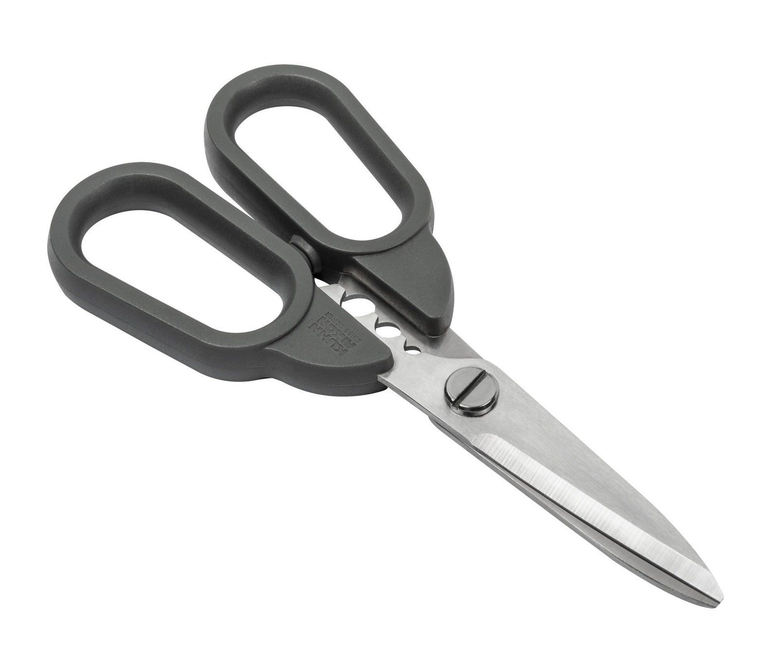 Kuhn Rikon Kitchen Shears Compact | Self-Sharpening Blades, Spring-Loaded Des...
