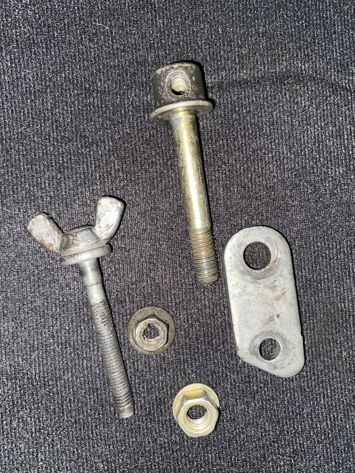 JC461 2001-2005 HONDA CIVIC POWER STEERING TENSIONER BOLT WING ASJUSTER OEM V2