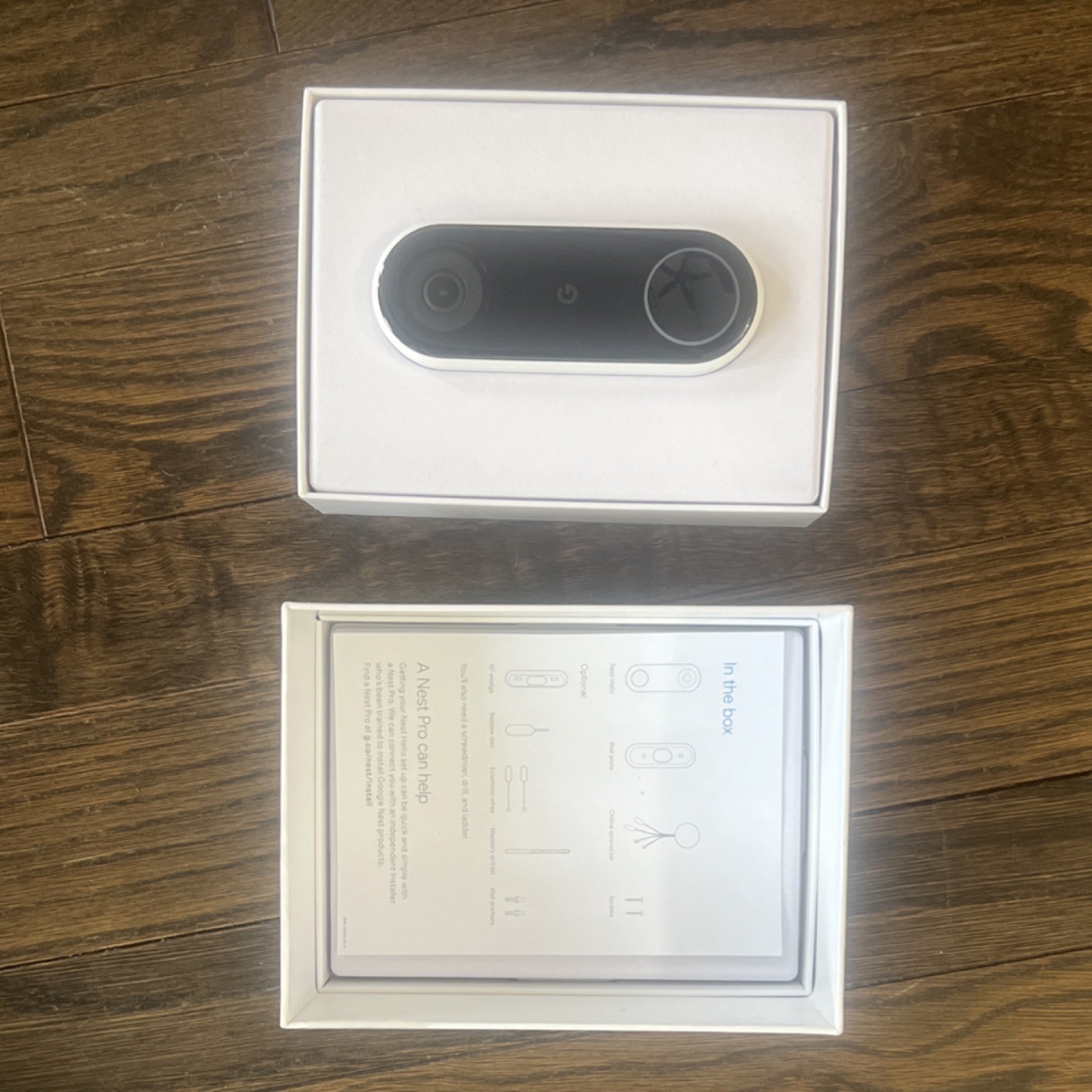 Google Nest Hello NC5100US Wired Video Doorbell, Streaming, Wi-Fi, 160°