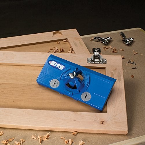 Tool Company KHI-HINGE - Blue Concealed Hinge Jig - Blue