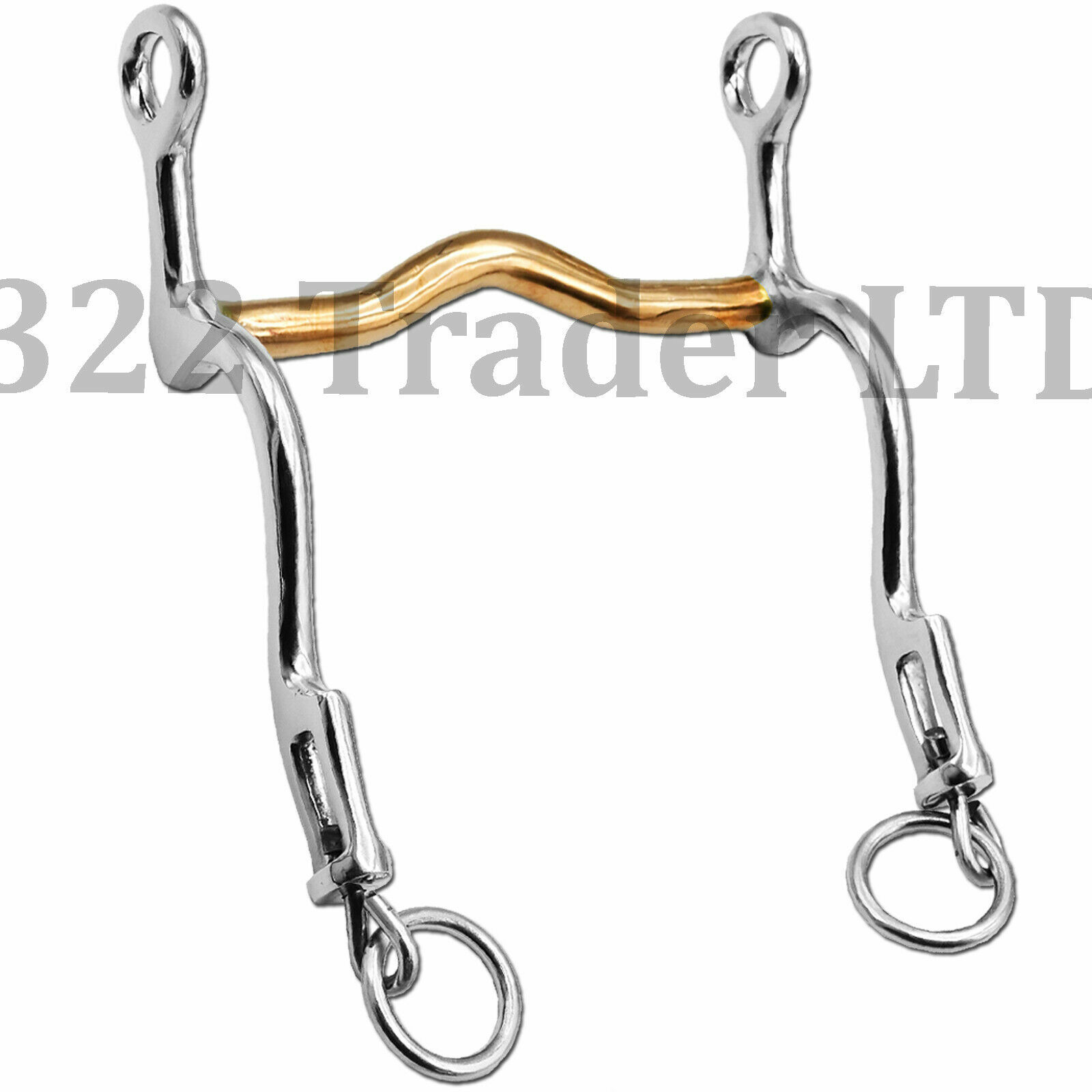 Spanish Portuguese Baroque Long Fillet Mouthpiece for Horse Mouthpiece