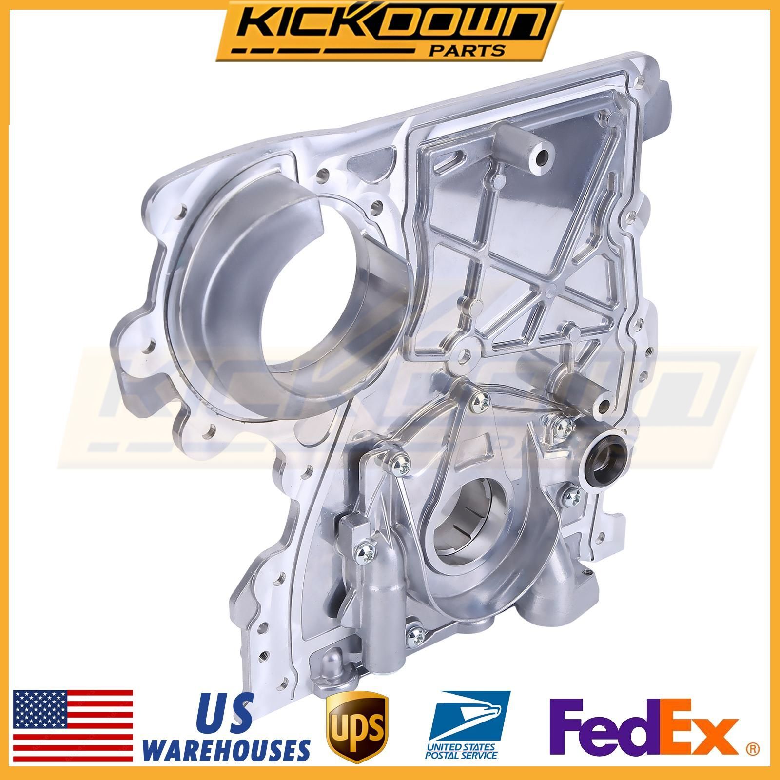 For Chevy Colorado GMC 2004-07 Rainier CXL Engine Timing Chain Cover w/ Oil Pump
