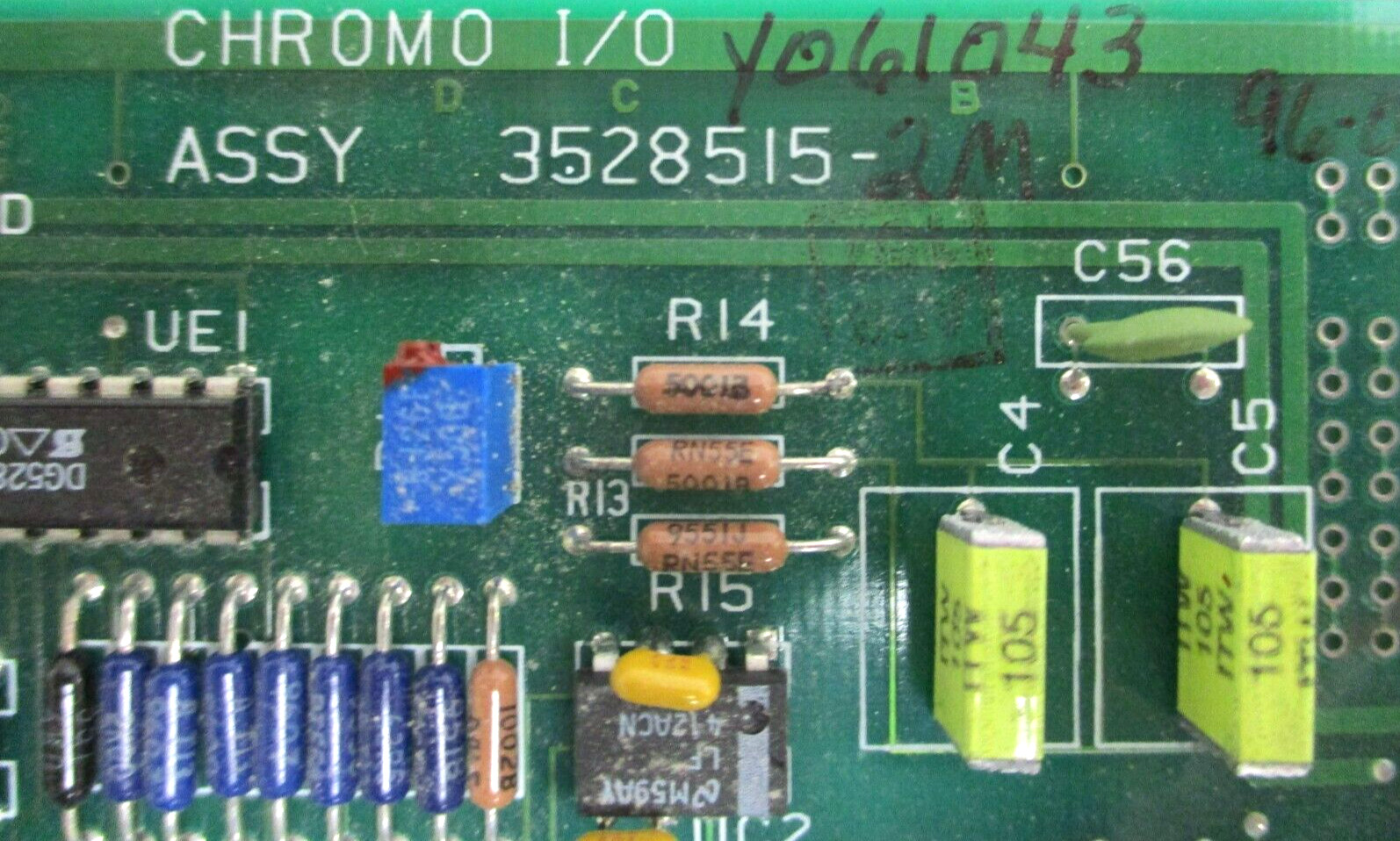 CHROMO , I/O , 3528515-2M , BOARD , CLEAN - USED