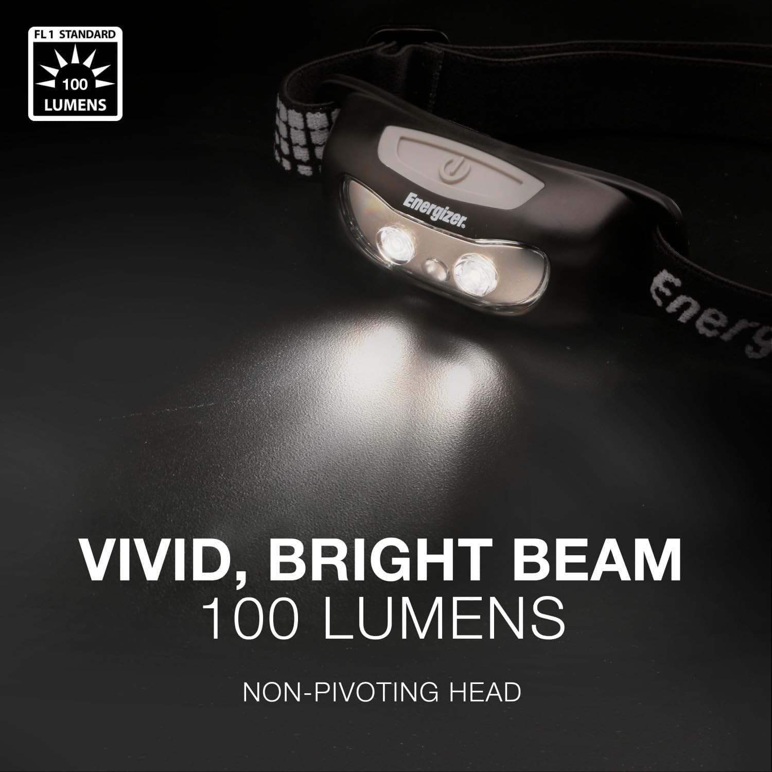 Energizer Universal+ LED Headlamp 2-Pack, Bright Outdoor Camping Light