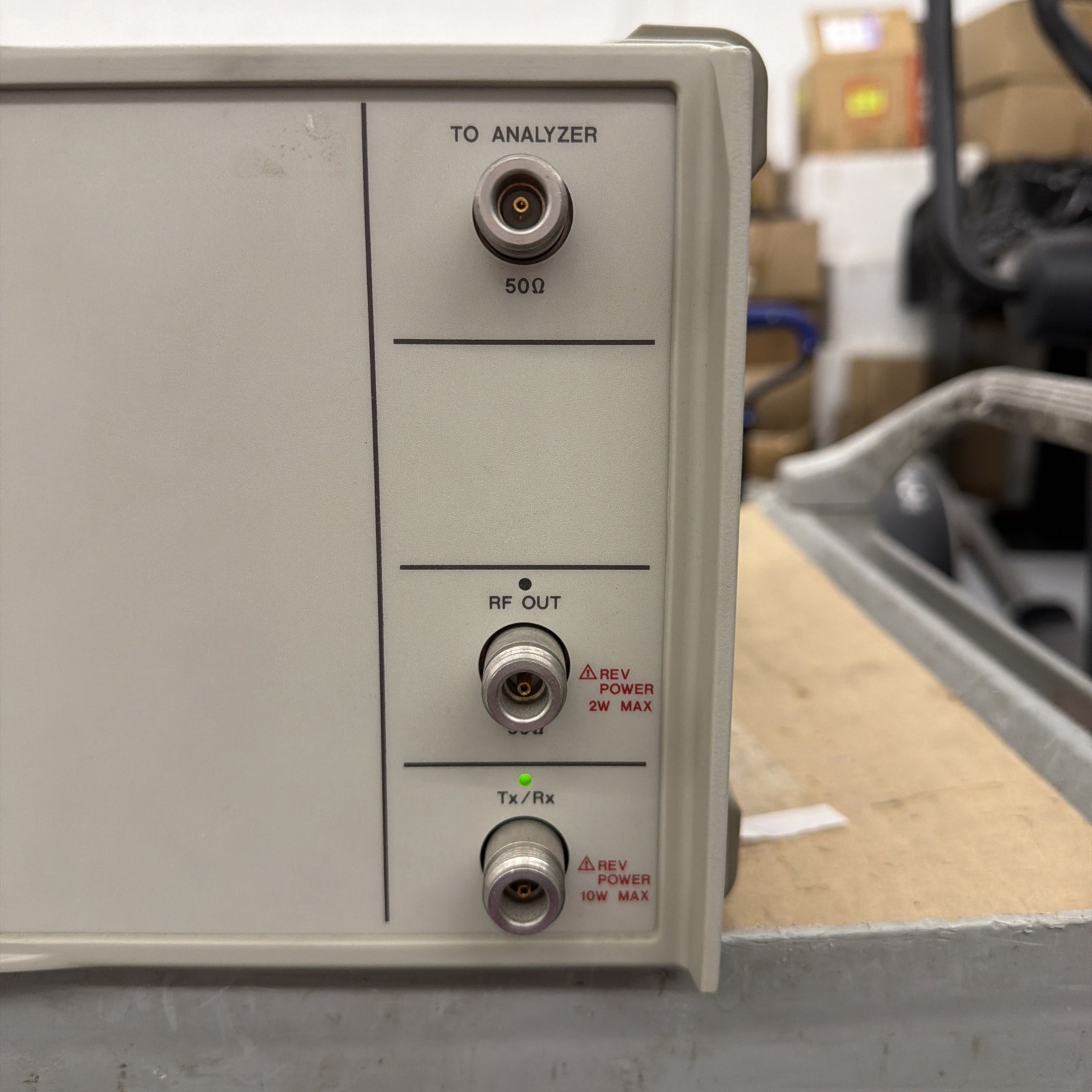 ADVANTEST R3560 RECEIVER TEST SET LABORATORY 300VA MAX