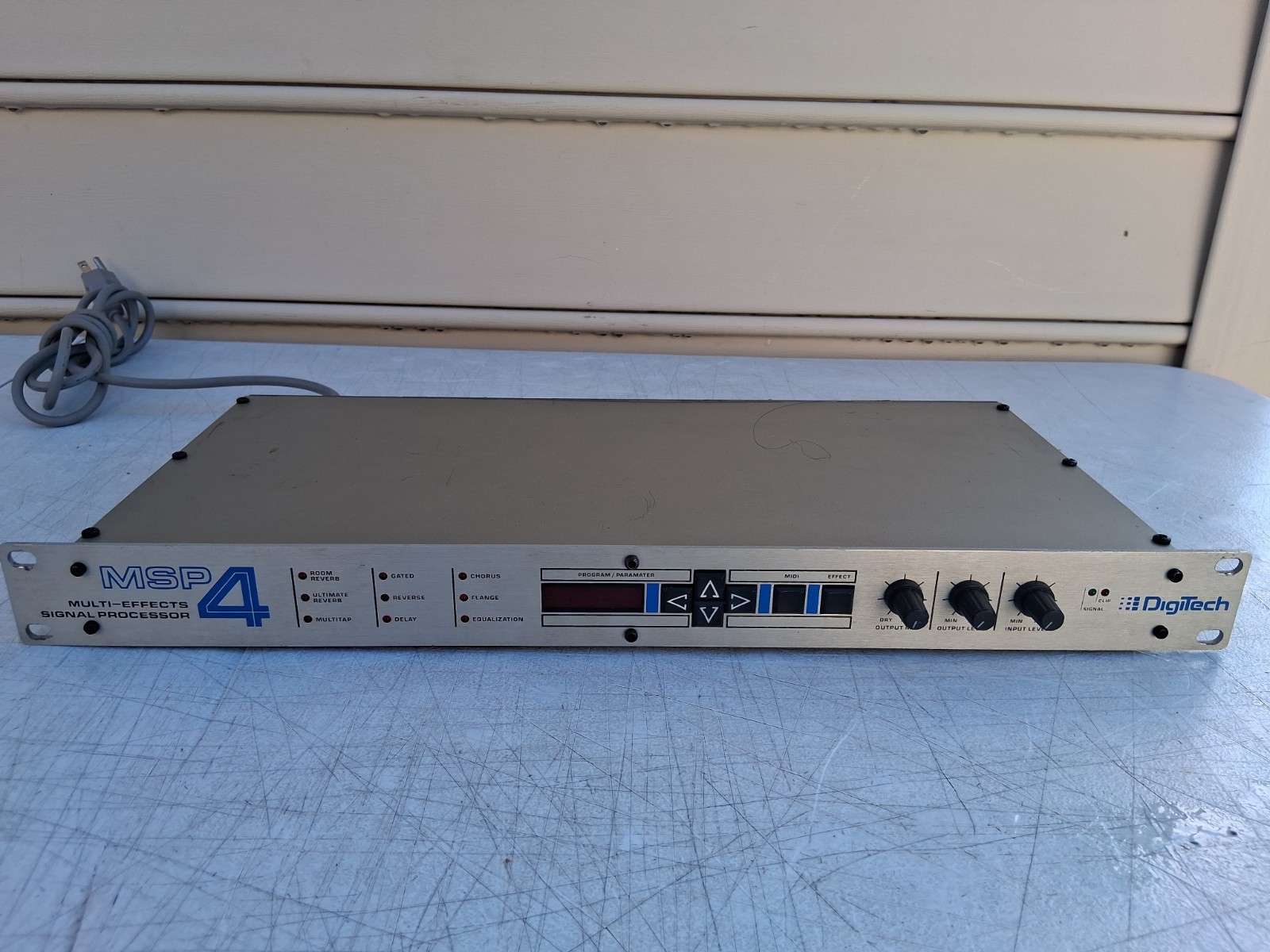Digitech Msp4 Multi-Effects Processor USA made as used by Mark Tremonti 80s-90s