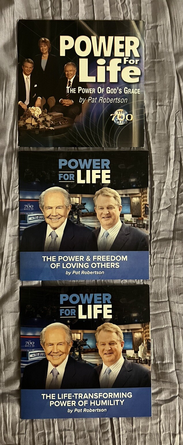 Power For Life 3-CD Messages By Pat Robertson