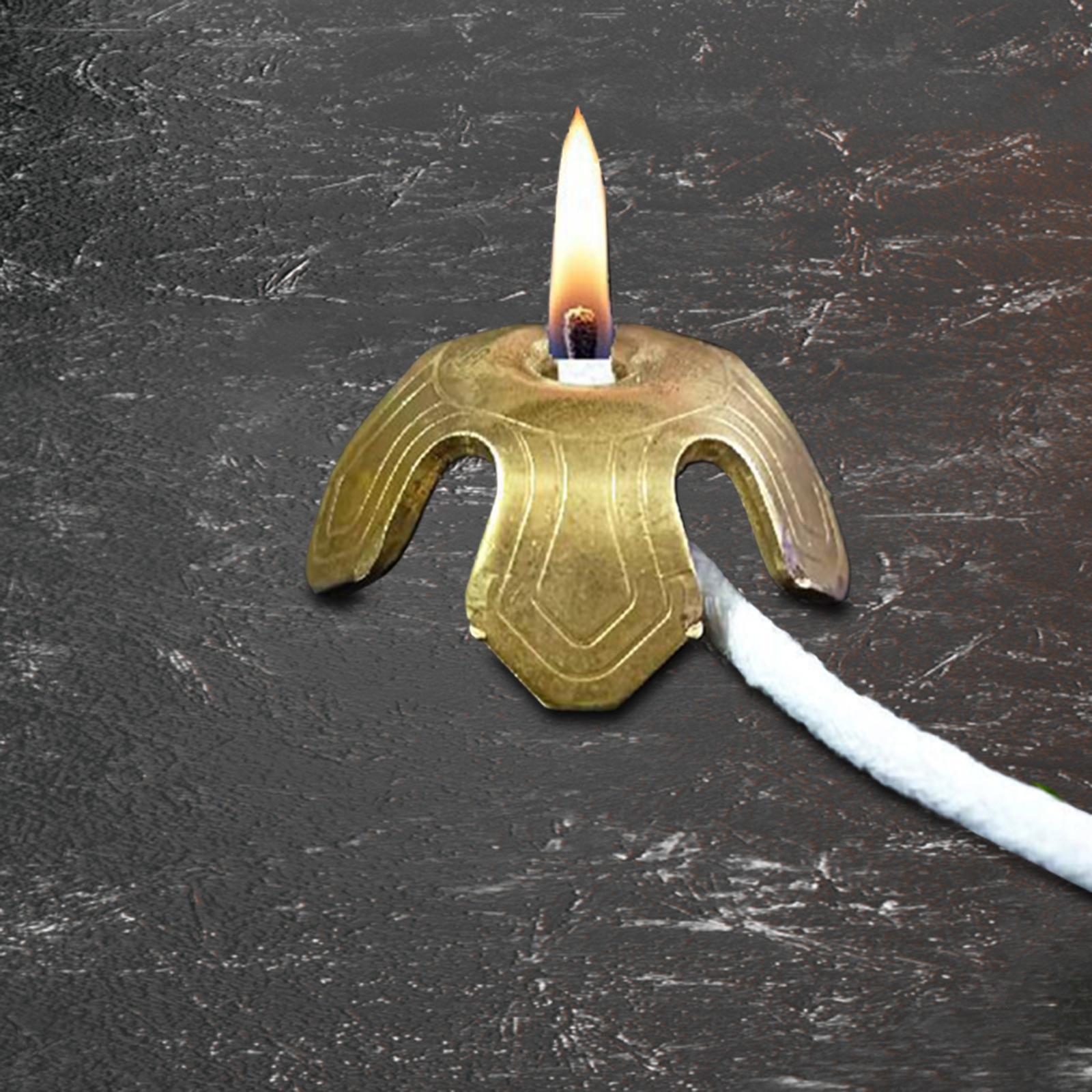 Oil Lamp Wick Holder Floating Holders for Desktop Table Centerpieces Bedroom