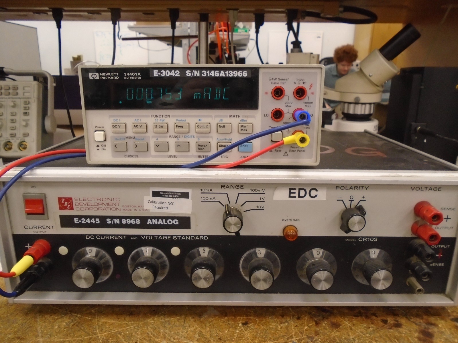 EDC CR 103 DC Voltage and Current Standard CR103 Electronic Development