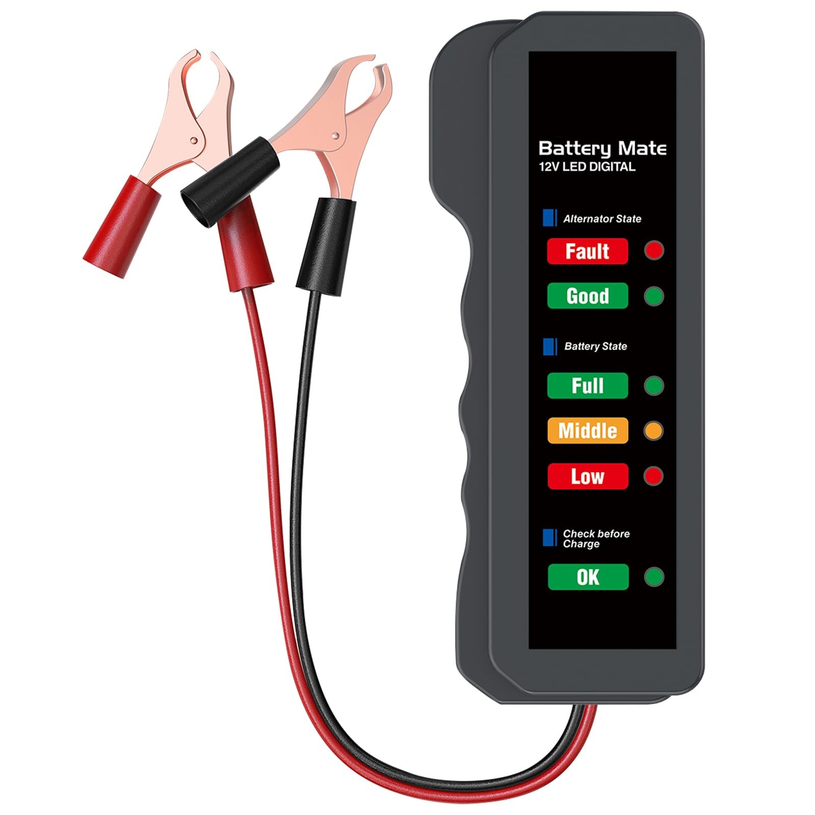 12V Car Battery Tester and Alternator Tester, Automotive Load