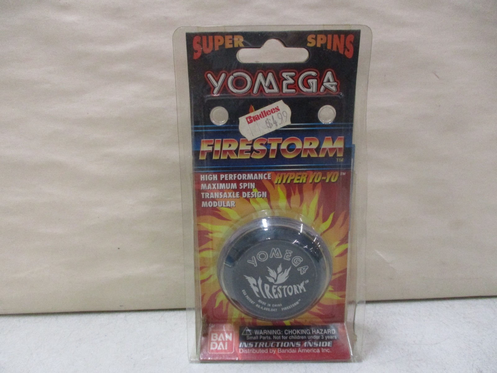 Bandai Yomega Firestorm Hyper Yo-yo