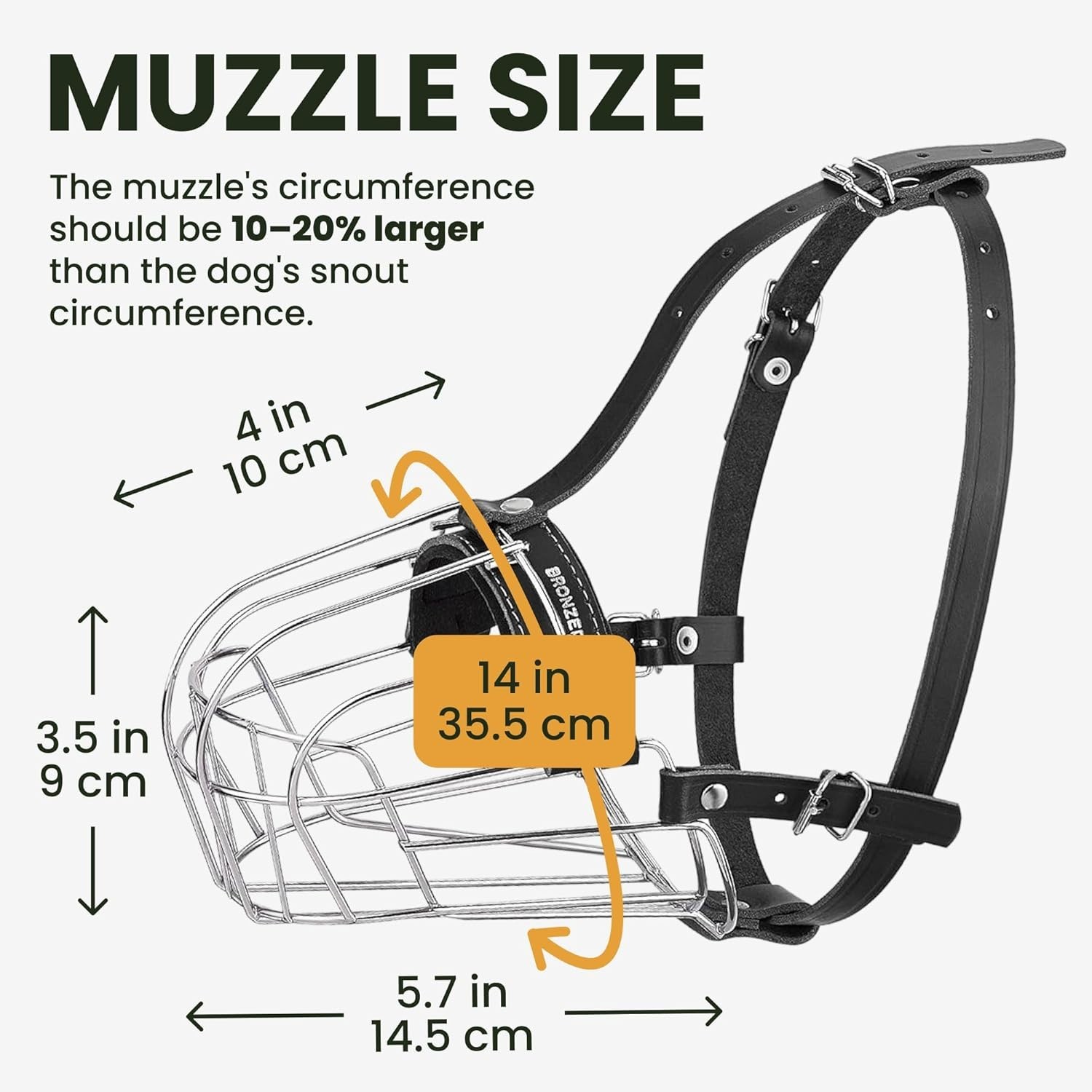 Adjustable Dog Muzzle for Pitbulls & Amstaff - Safe & Breathable Design