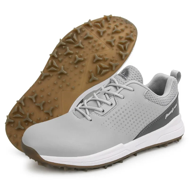 Professional Golf Sports Shoes Men's Outdoor Spikeless Golfers Walking Sneakers