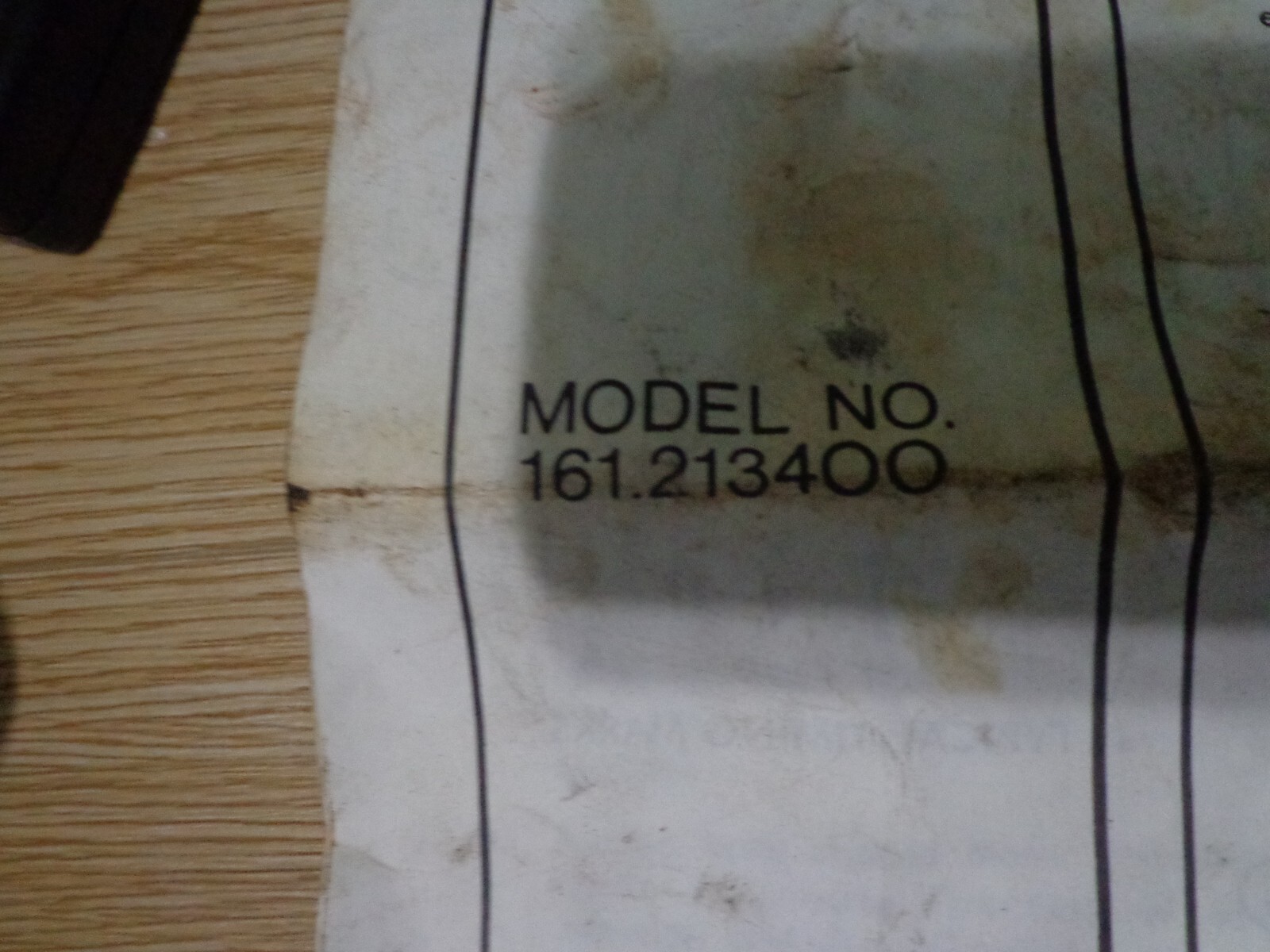 Sears Model 161.213400 Inductive Timing Light