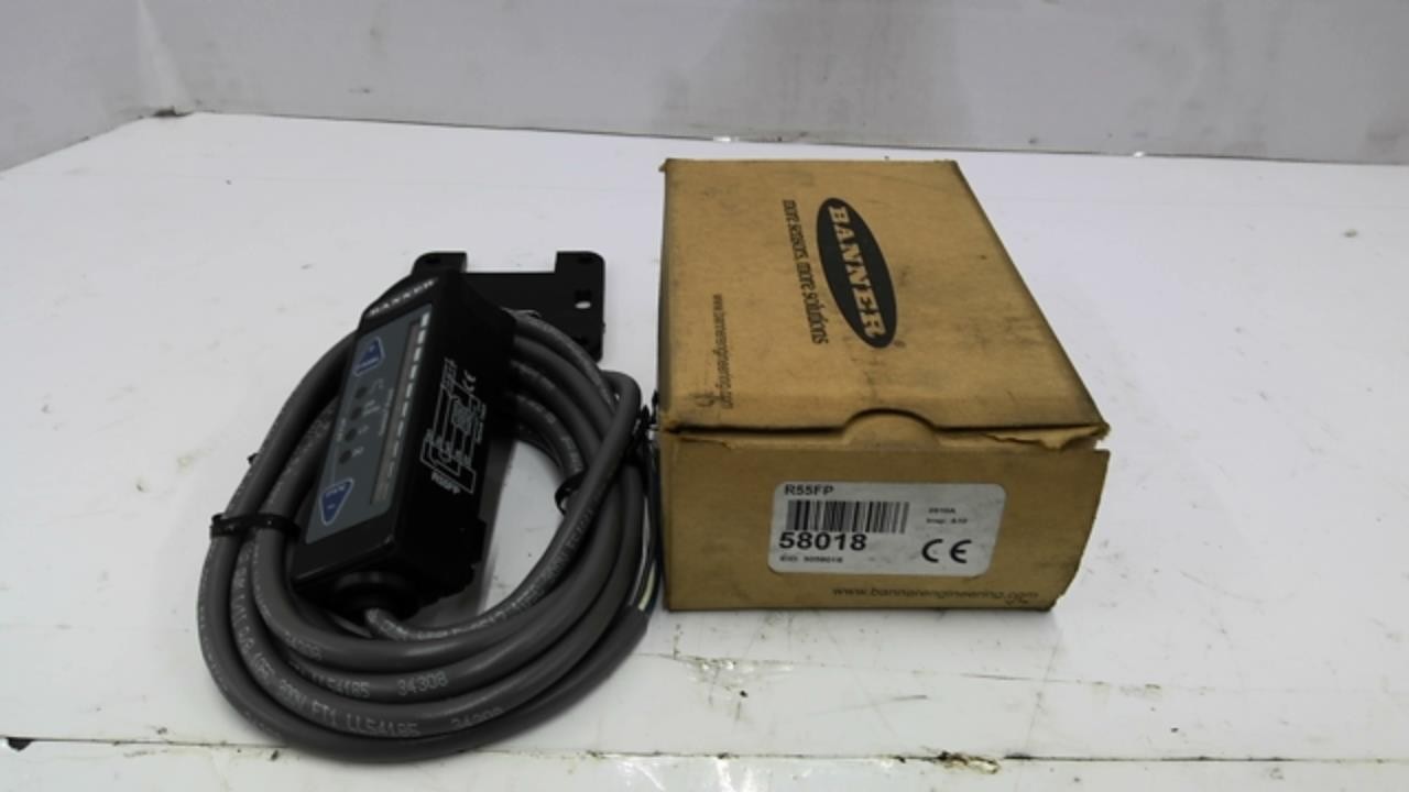 Banner R55F Fiber Optic Color Mark Sensor