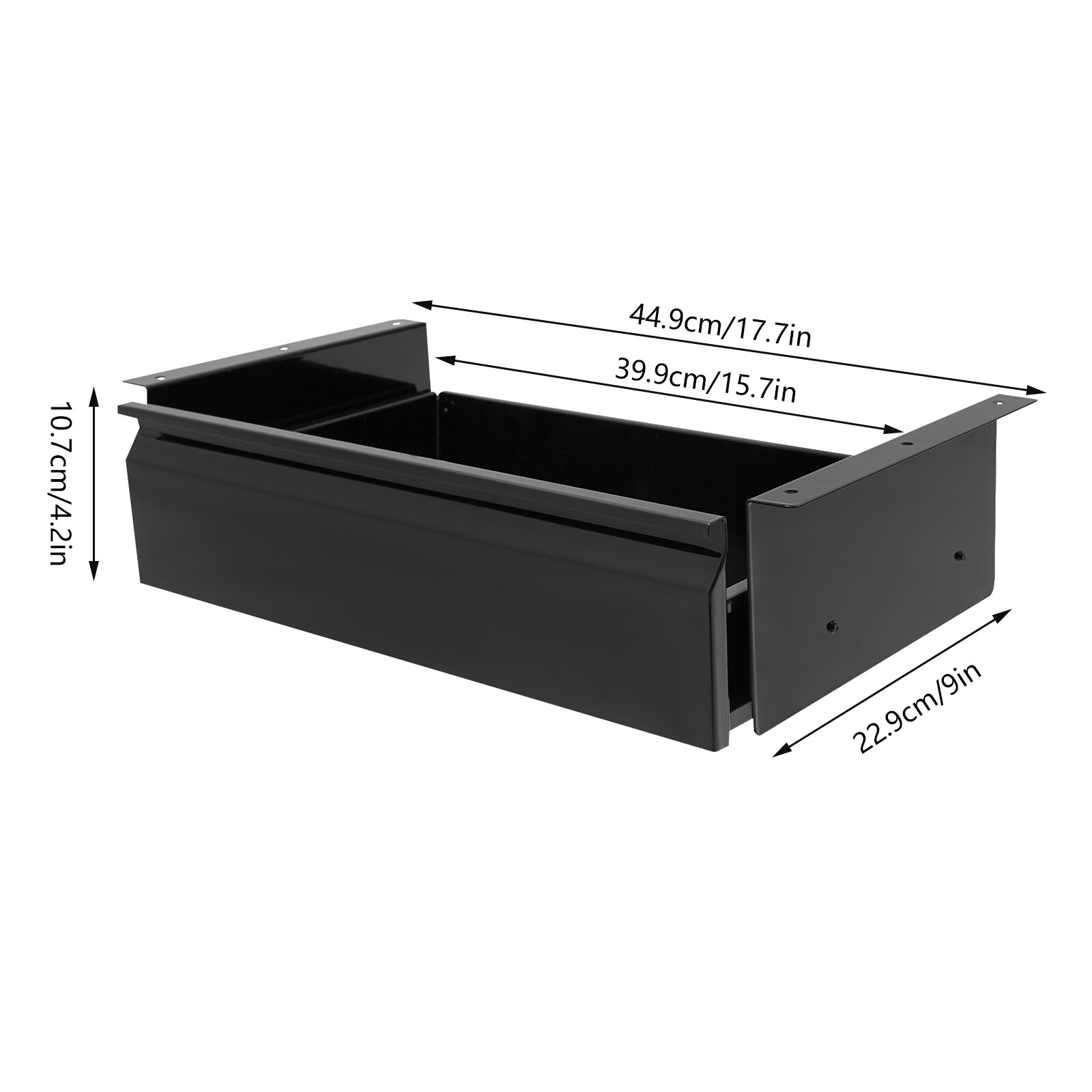 Under Desk Sliding Pull-out Drawer Drawer Storage Organizer For Home/office